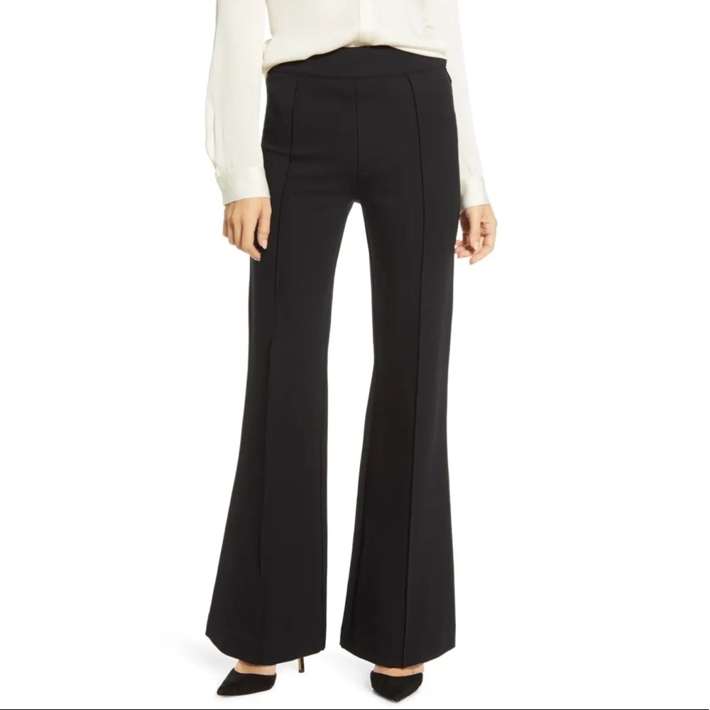 Spanx The Perfect Black Pant High Waist Ponte Flare Pants